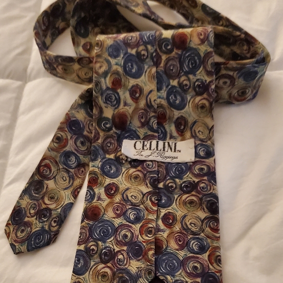 CELINI 100% SILK TIE - Picture 3 of 4